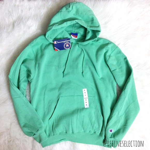 Champion Mint Green Powerblend Pullover 